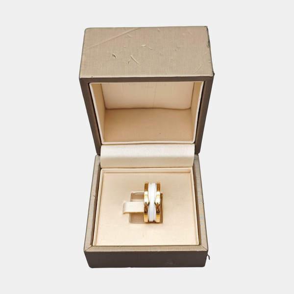 B.ZERO1 18k Rose Gold Ring EU 52