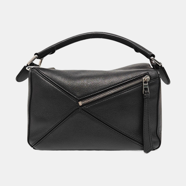 Puzzle Small Calfskin Black