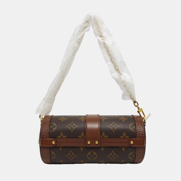PAPILLON 19 Monogram Coated Canvas Brown