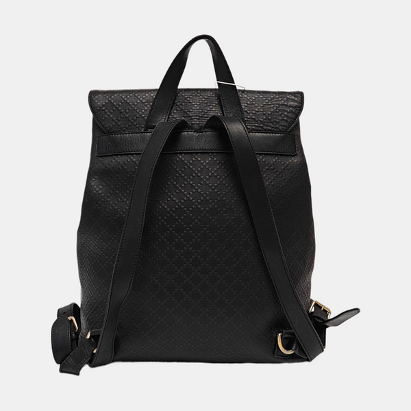 Calfskin Backpack Black