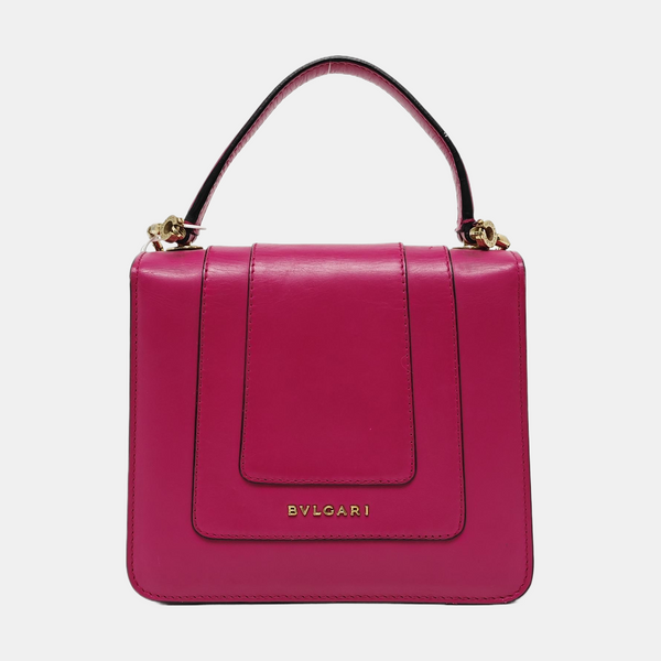 SERPENTI FOREVER Small Calfskin Red