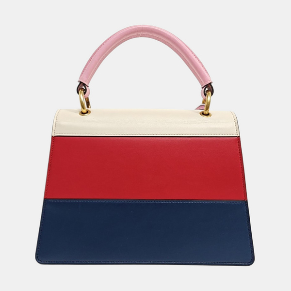 Queen Margaret Small Calfskin Multicolor