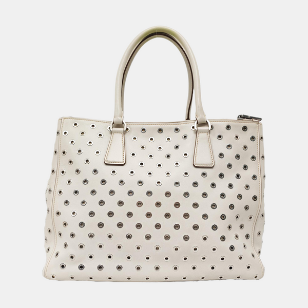 Calfskin Tote Bag White