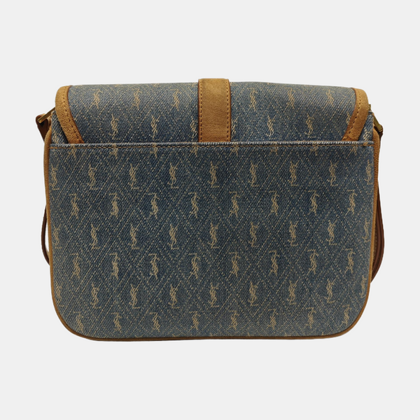 MONOGRAM ALL OVER Small Denim Blue
