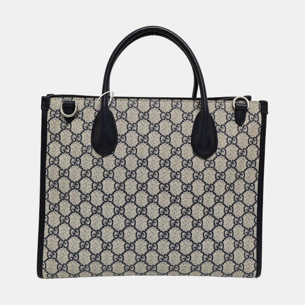 Retro Small Monogram Coated Canvas Beige