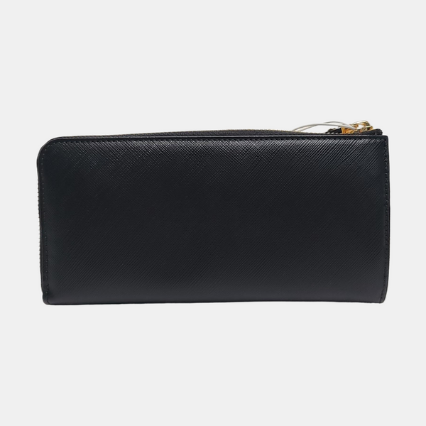 Vara Calfskin Black Wallet