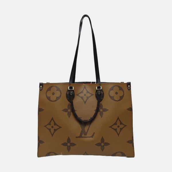 ONTHEGO GM Monogram Coated Canvas Brown