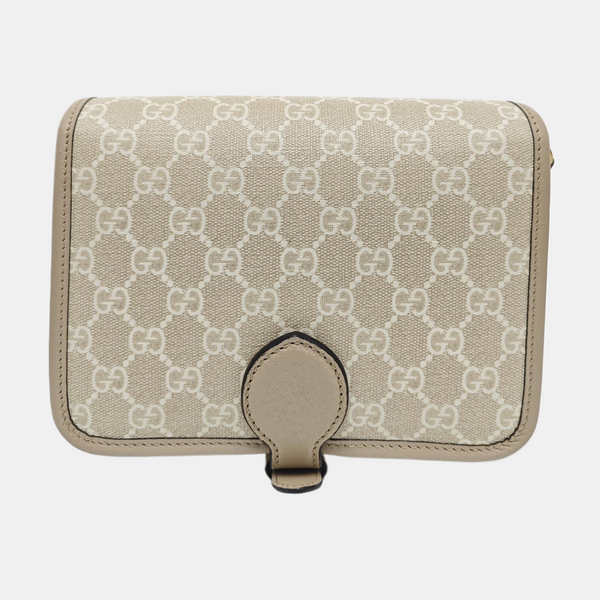 Retro Monogram Coated Canvas Beige