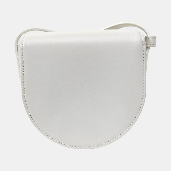 Calfskin Shoulder Bag White