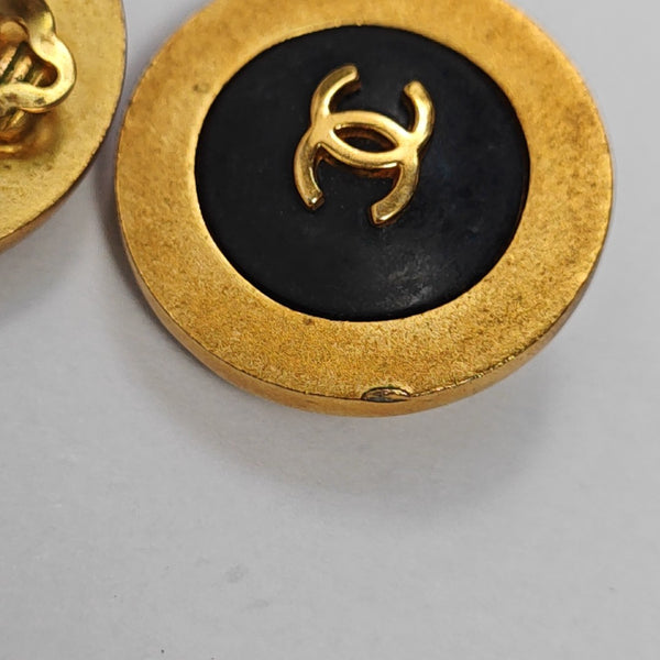 Metal Gold Clip On Earrings