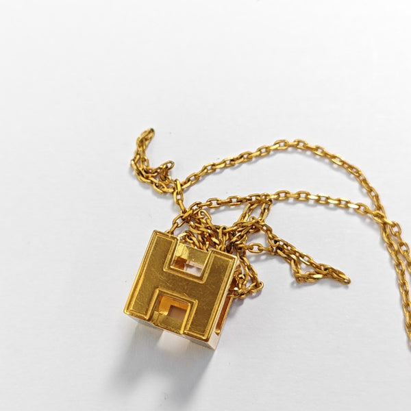 Cage D'h Metal Gold Necklace