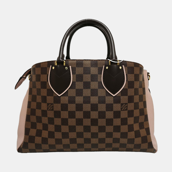 NORMANDY Damier Ebene Coated Canvas Brown