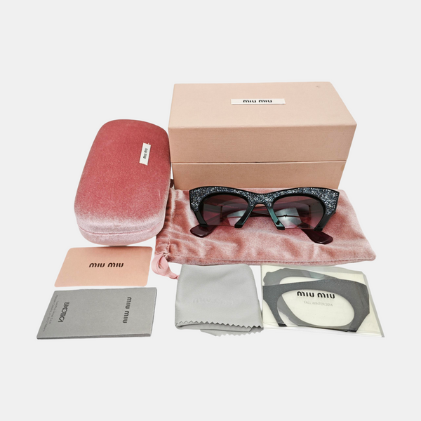 Synthetic Sunglasses Red