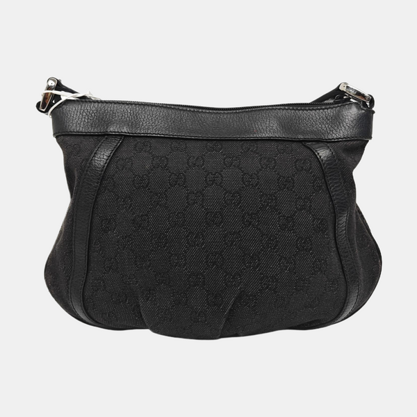 Monogram Canvas Tote Bag Black