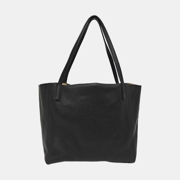 Calfskin Tote Bag Black