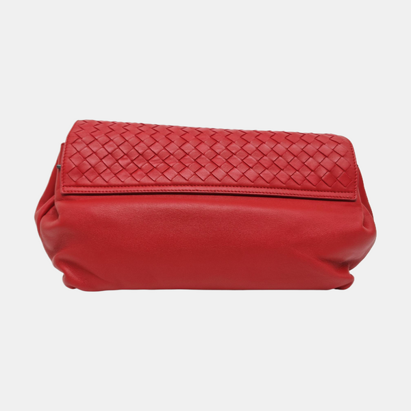Calfskin Shoulder Bag Orange