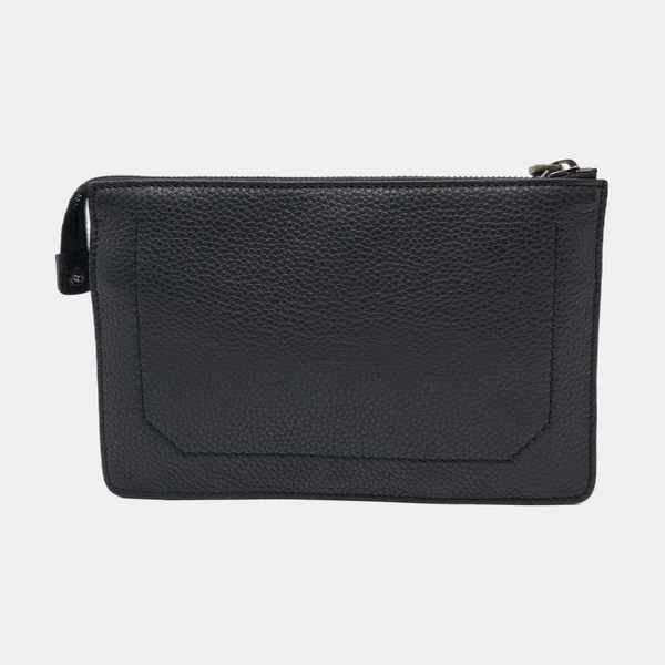Calfskin Clutch Black