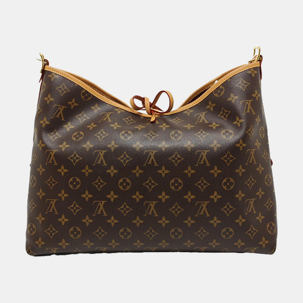 CARRYALL MM Monogram Coated Canvas Brown
