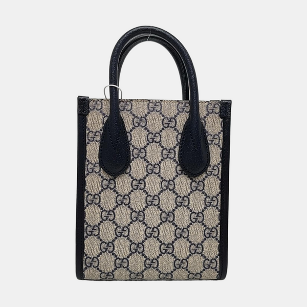 Retro Mini Monogram Coated Canvas Beige