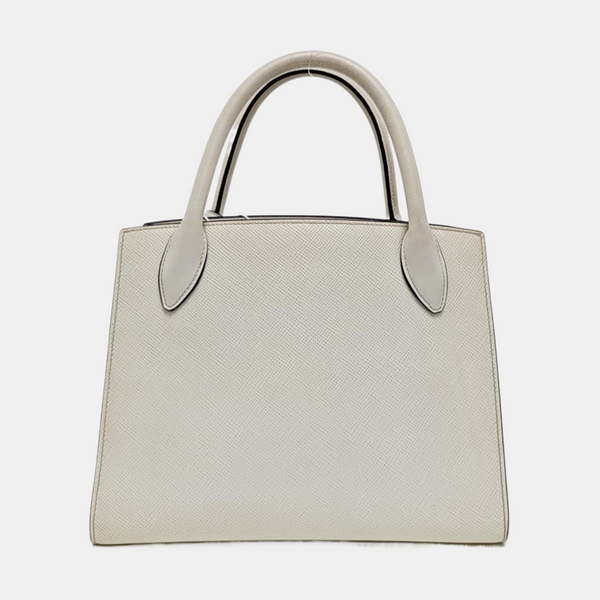 Monochrome Saffiano Calfskin White