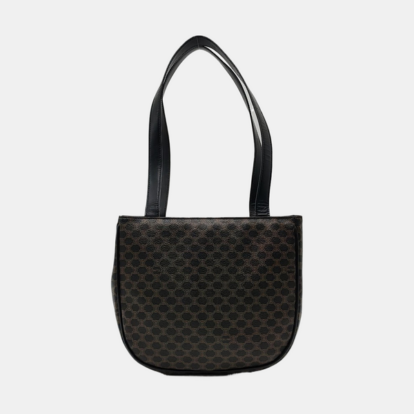 MACADAM TOP HANDLE COSMETIC BAGS Coated Canvas Black
