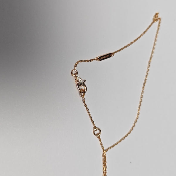 Sweet Alhambra 18k Rose Gold Necklace
