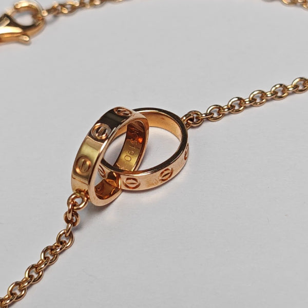 LOVE 18k Rose Gold Bracelet