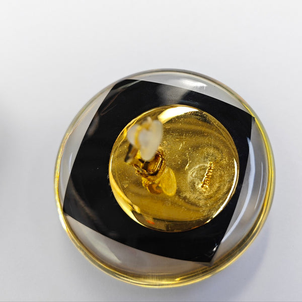 Metal Gold Clip On Earrings