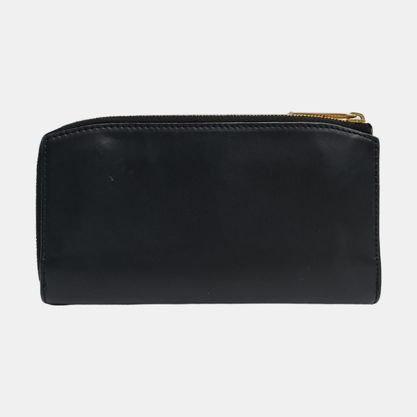 Langley Calfskin Black Wallet