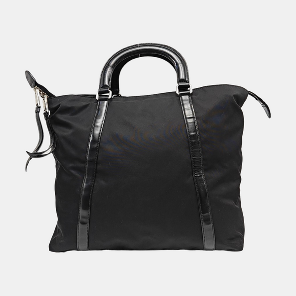 Nylon Shoulder Bag Black