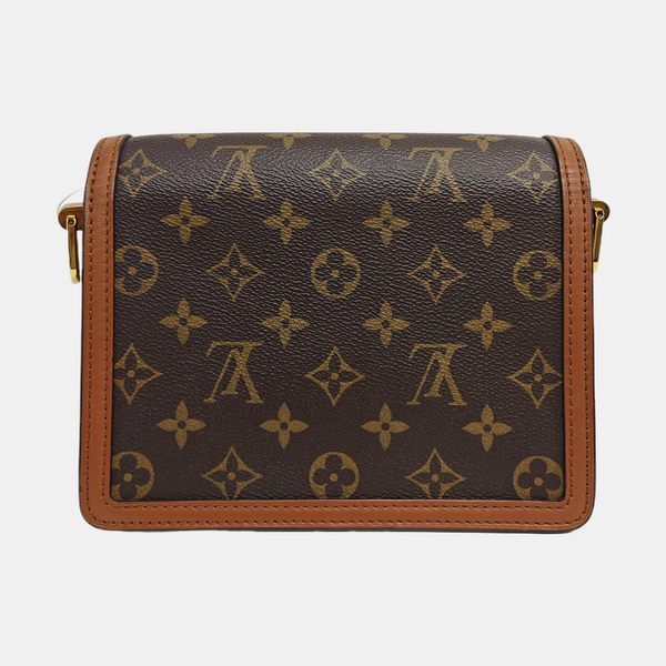 DAUPHINE Mini Coated Canvas Brown