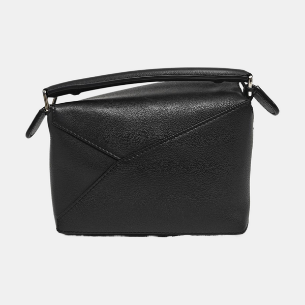 Authenticated pre-owned Puzzle Mini Calfskin Black - Shoulder Bag at Looply