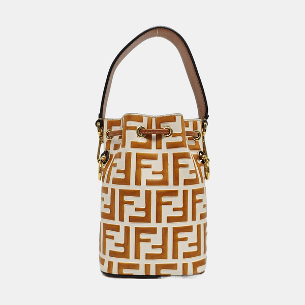 Mon Tresor Mini Calfskin White
