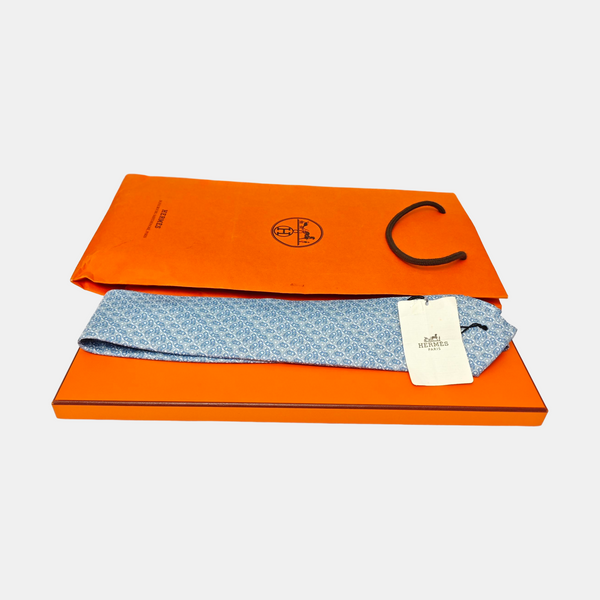 Mulberry Silk Tie Blue