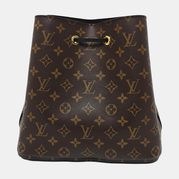 NÉONOÉ MM Monogram Coated Canvas Brown