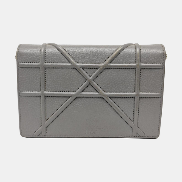 Diorama Cannage Calfskin Gray