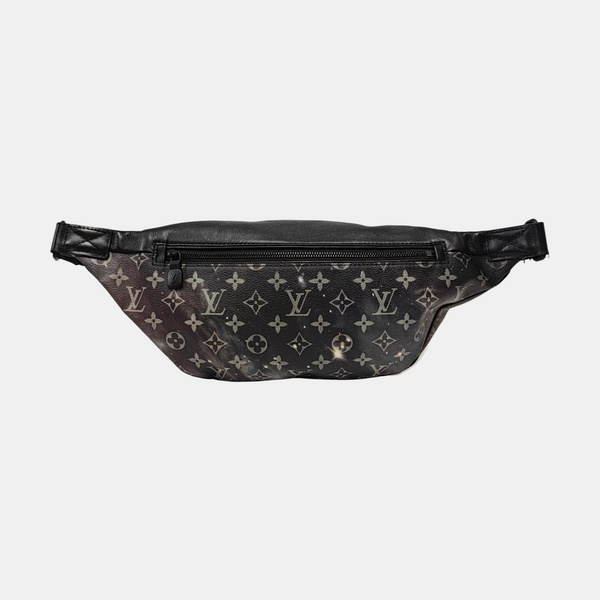 DISCOVERY Monogram Coated Canvas Black