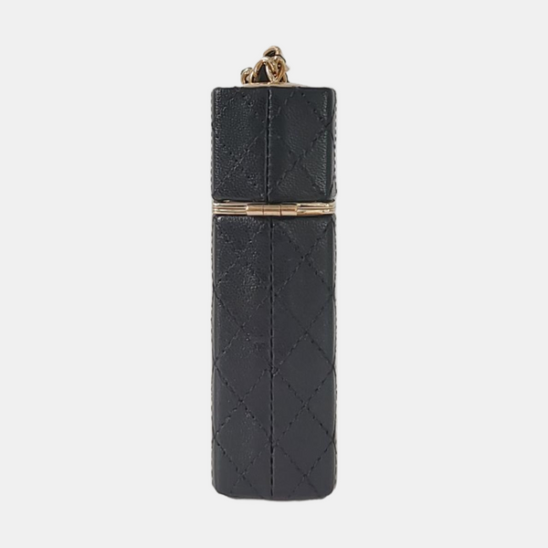Quilted Lambskin Black