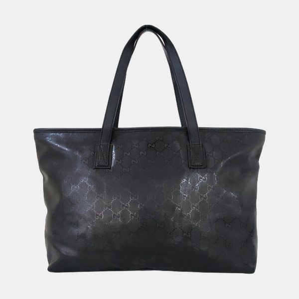 GG Imprime Monogram Coated Canvas Black