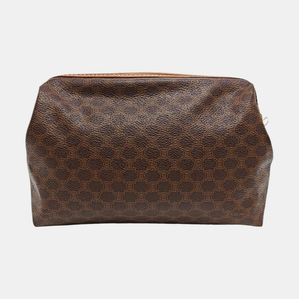 MACADAM COSMETIC BAGS Coated Canvas Brown
