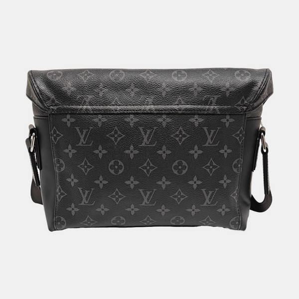 VOYAGER PM Monogram Coated Canvas Black