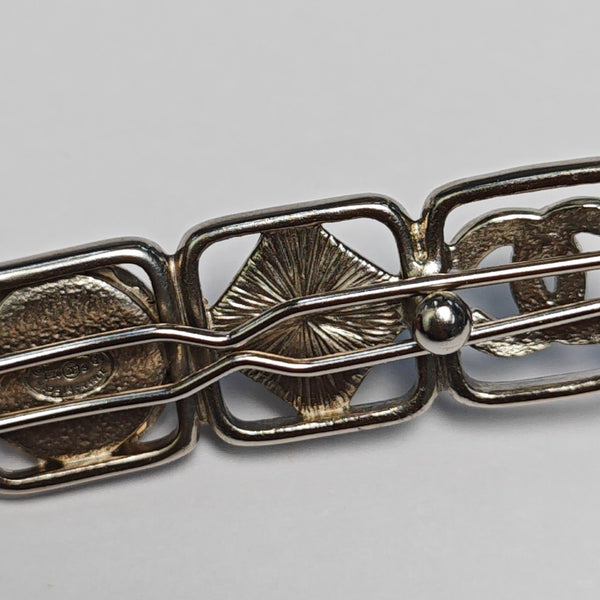Metal Hair Clip Silver
