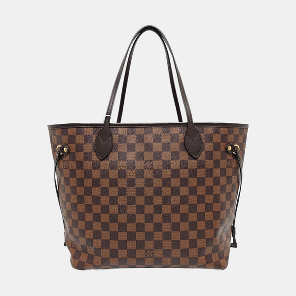 NEVERFULL MM Damier Ebene Coated Canvas Brown