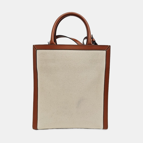 CABAS CELINE Small Canvas Beige