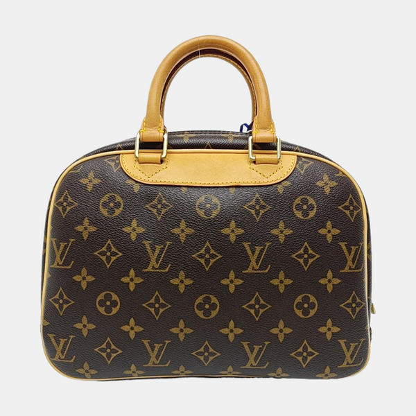DEAUVILLE Monogram Coated Canvas Brown