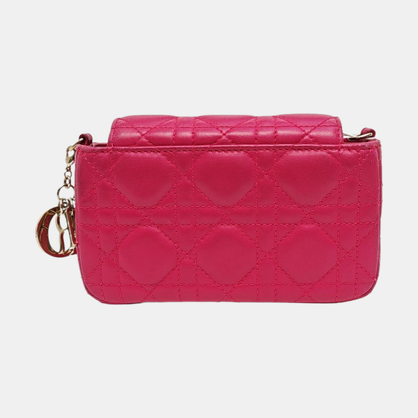 Cannage Lambskin Red
