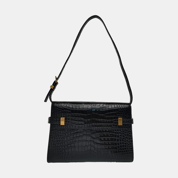 MANHATTAN Small Calfskin Black