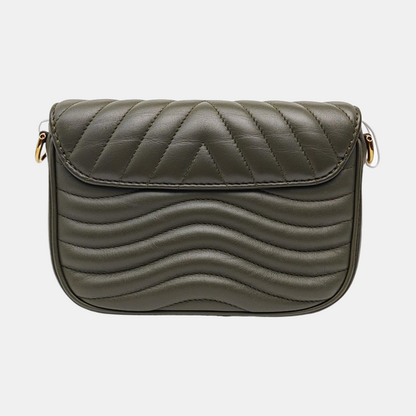 NEW WAVE Quilted Calfskin Green
