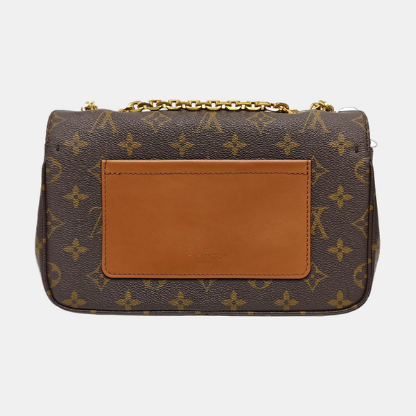 MARCEAU Monogram Coated Canvas Brown