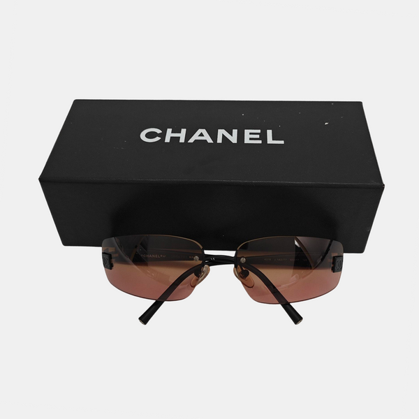 Synthetic Sunglasses Black